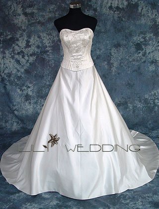 Sweetheart Princess Bridal Gown - Style LWD0099