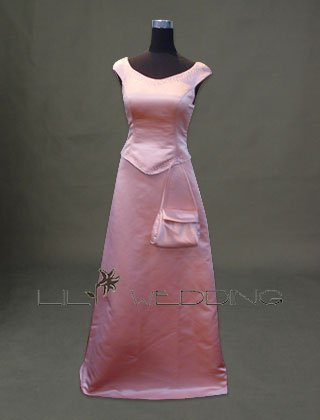 Discount Bridesmaid Dress Modest Bridesmaid Dress - Style LED001