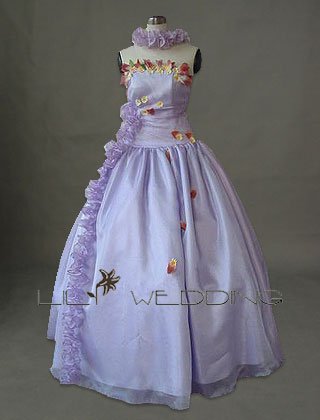 Flowers Bridesmaid Dress - Style LED0043