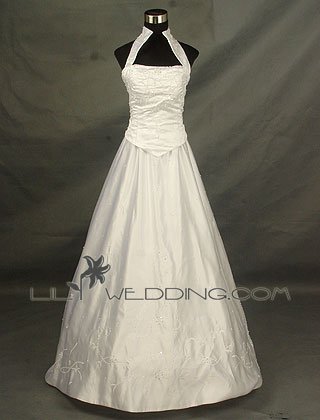 Beading And Embroidery Wedding Dress - Style LWD0133