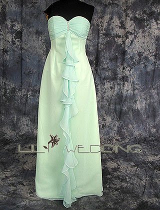 Chiffon Unique Bridesmaid Dresses - Style LED0048