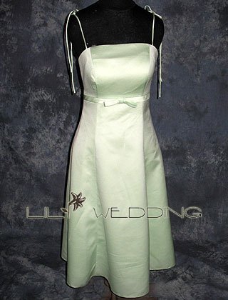 Tea Length Bridesmaid Dress - Style LED0050