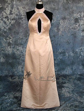 Halter Casual Bridesmaid Dresses - Style LED0053