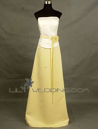 Floor Length Bridesmaid Dress Online - Style LED0056
