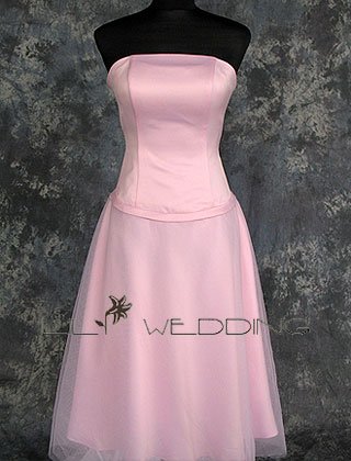 Light Pink Bridesmaid Dress - Style LED0064