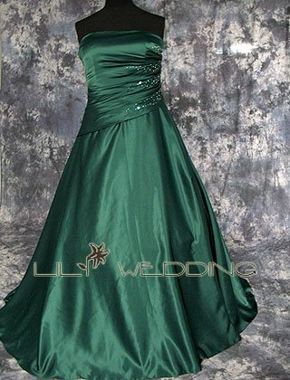 Crystal Beading Bridesmaid Dress - Style LED0071