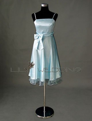 Tea Length Bridesmaid Dress - Style LED0080