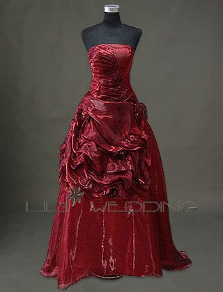 Organza Spring Bridesmaid Dress - Style LED0084