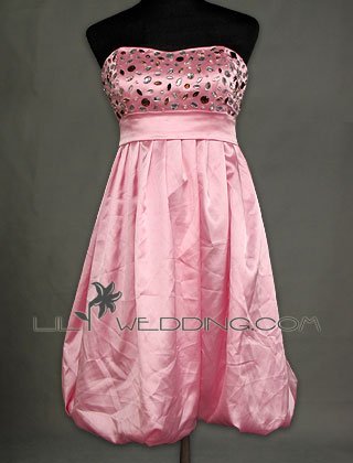Tea Length Discount Prom Dress - Style LED0100