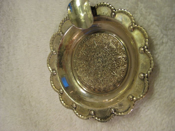 Mexican Sterling Ashtray