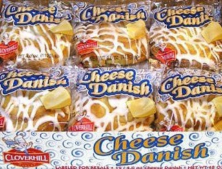 Cloverhill Cream Cheese Danish 12 ct