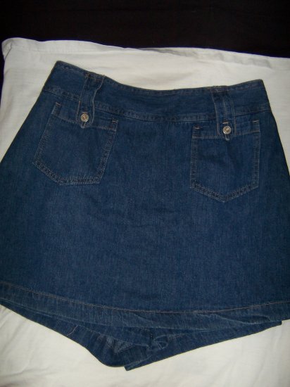 Express Bleus Jean Skort