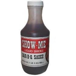 SHOW-ME BAR-B-Q SAUCE LIQUID SMOKE FOR BARBECUE OR SEASONING