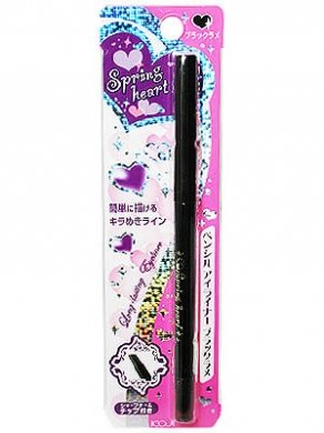 KOJI SPRING HEART Glimmer Pencil Eyeliner Black
