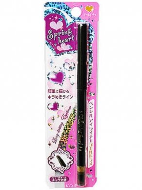 KOJI SPRING HEART Glimmer Pencil Eyeliner Gold