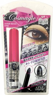 KOSE Cosmagic Hyper Beam Eyes Eyeshadow Pen (Glitter Black)