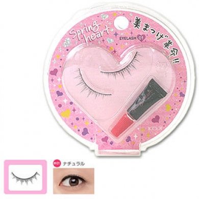 KOJI SPRING HEART False Eyelashes #1