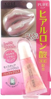 KOSE Pure Moiture Pack & Gloss (Pink)