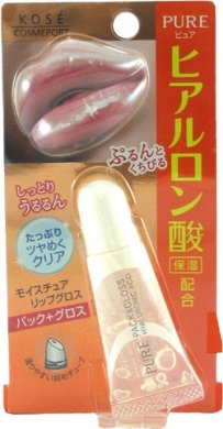KOSE Pure Moiture Pack & Gloss (Clear)