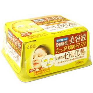 KOSE Clear Turn Hyaluronic Acid Essence Mask(26pc)