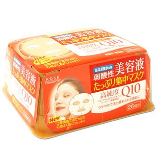 KOSE Clear Turn Q10 Essence Mask(26pc)