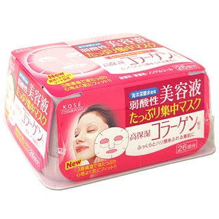 KOSE Clear Turn Collagen Essence Mask (26pc)