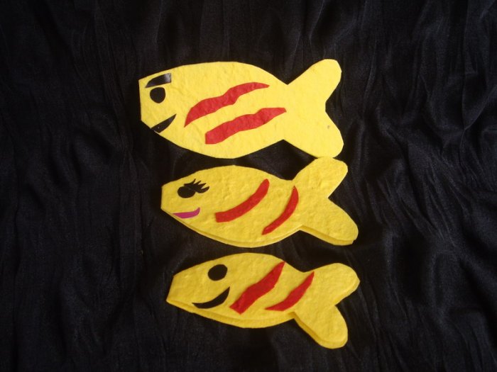 fish family cards set