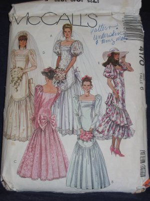 McCalls 2026 Sewing Pattern Evening Elegance Bridesmaid, Formal