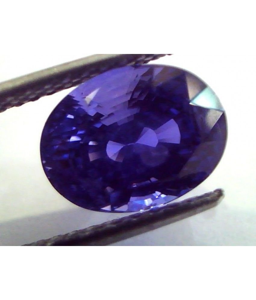 6.54 Ct Unheated Untreated Natural Ceylon Blue Sapphire Neelam