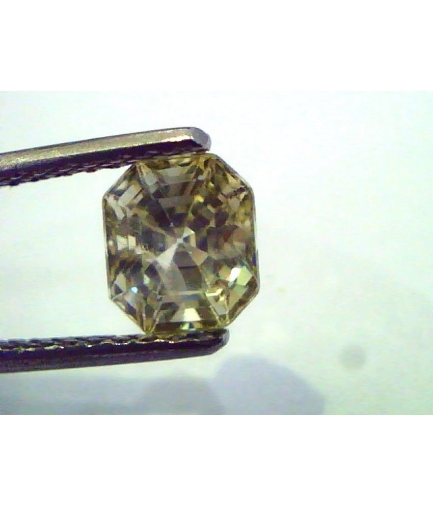 2.28 Ct Unheated Untreated Natural Ceylon Yellow Sapphire/Pukhraj