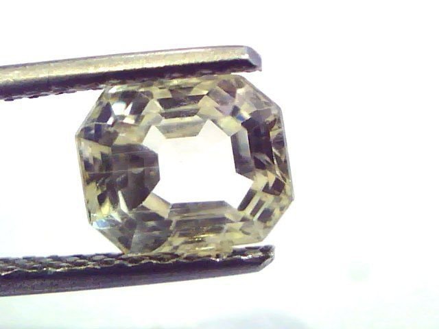 2.62 Ct Unheated Untreated Natural Ceylon Yellow Sapphire/Pukhraj