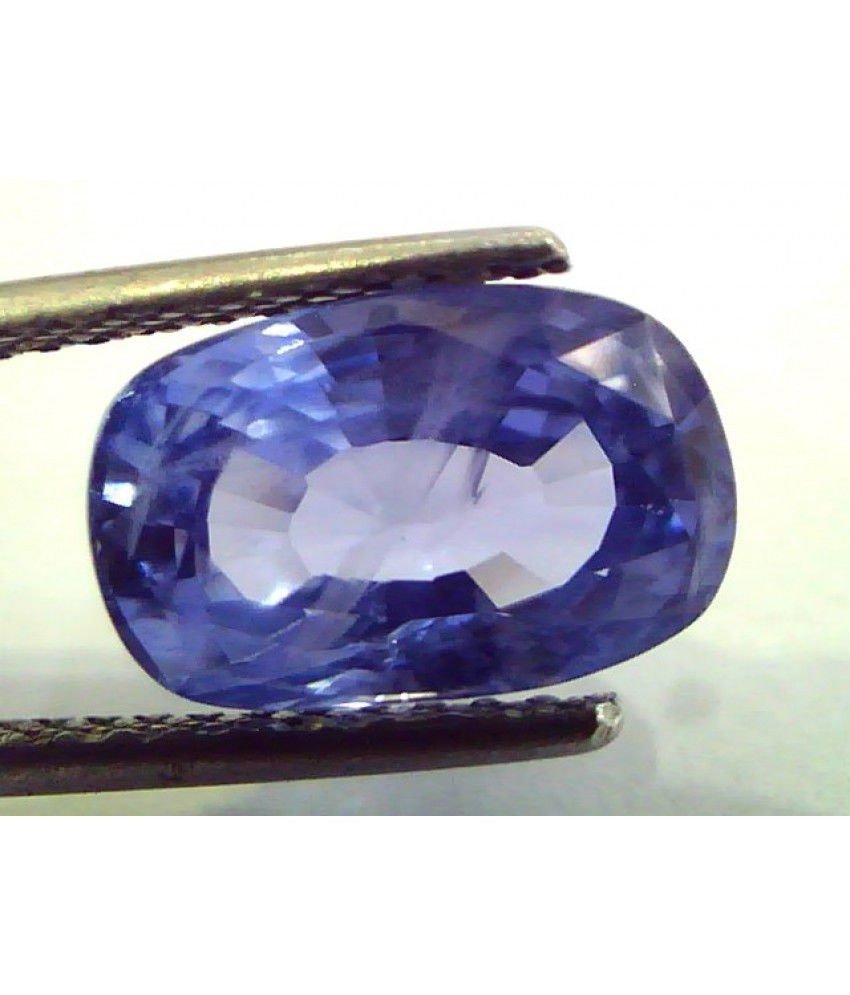 5.72 Ct Certified Untreated Unheated Natural Ceylon Blue Sapphire