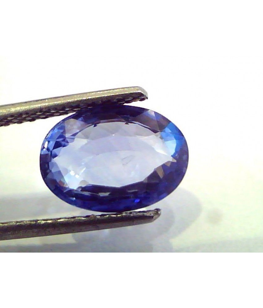 4.03 Ct IGI Certified Untreated Unheated Natural Ceylon Blue Sapphire