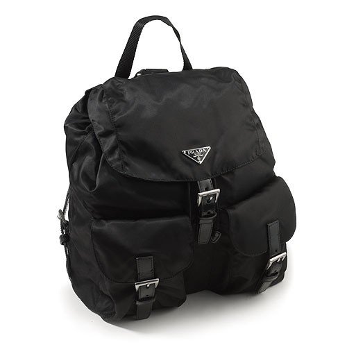 Authentic PRADA BZ2811 Black Backpack