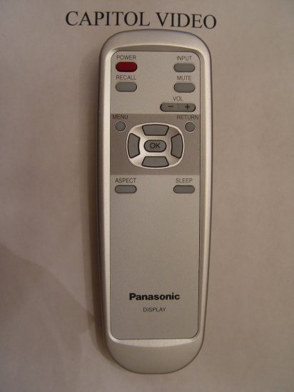 PANASONIC EUR646539 REMOTE CONTROL