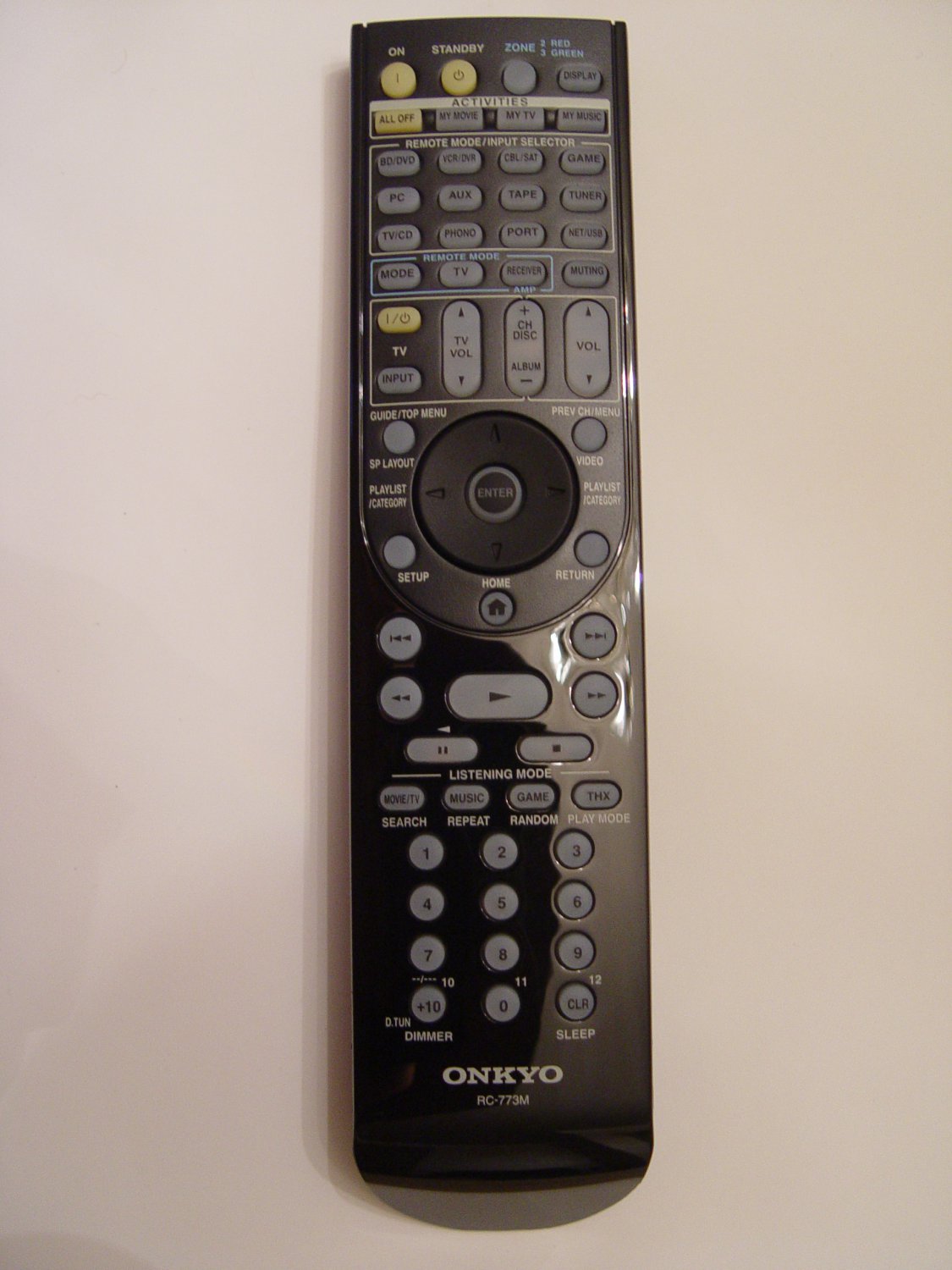 Onkyo RC-773M Remote Control Part # 24140773