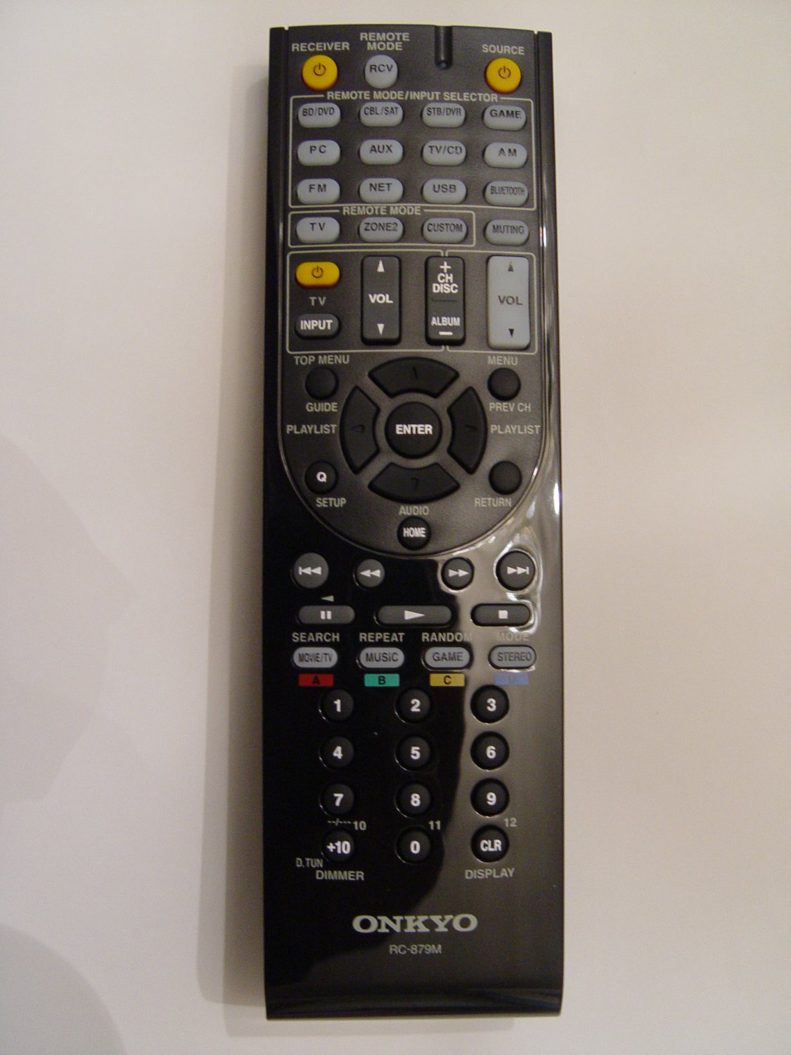 Onkyo RC-879M Remote Control Part # 24140879