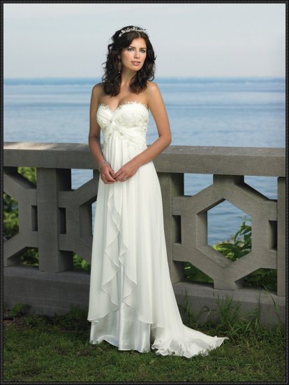 Sexy Wedding Dress Bridesmaid halter Bridal Gown Custom N00004