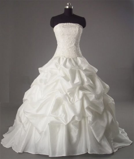 Sexy A LINE STYLE Wedding Dress Bridesmaid Bridal Gown Custom