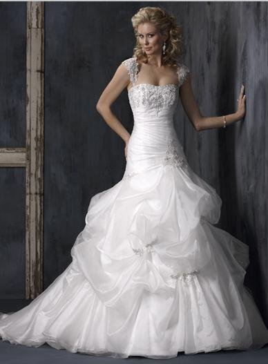 Sexy A LINE STYLE Wedding Dress Bridesmaid Bridal Gown Custom