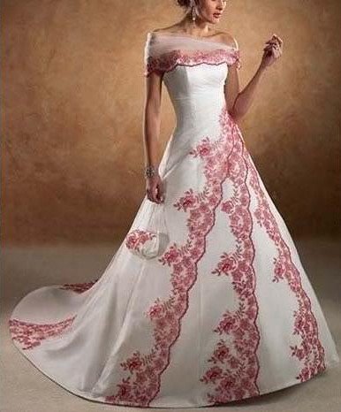 Sexy A LINE STYLE Wedding Dress Bridesmaid Bridal Gown Custom