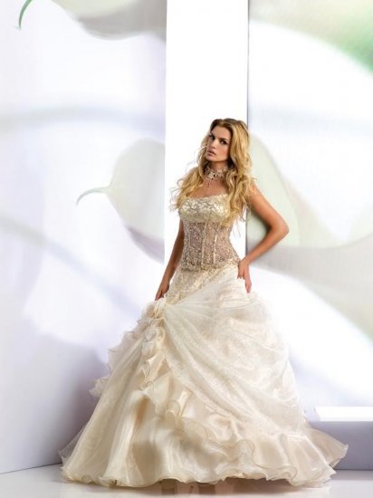 Sexy A LINE STYLE Wedding Dress Bridesmaid Bridal Gown Custom