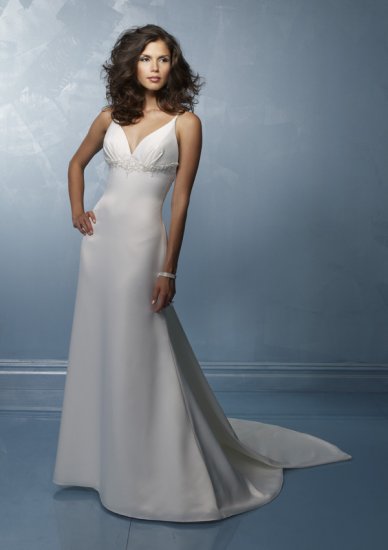 Sexy A LINE STYLE Wedding Dress Bridesmaid Bridal Gown Custom