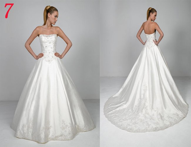 Sexy A LINE STYLE Wedding Dress Bridesmaid Bridal Gown Custom