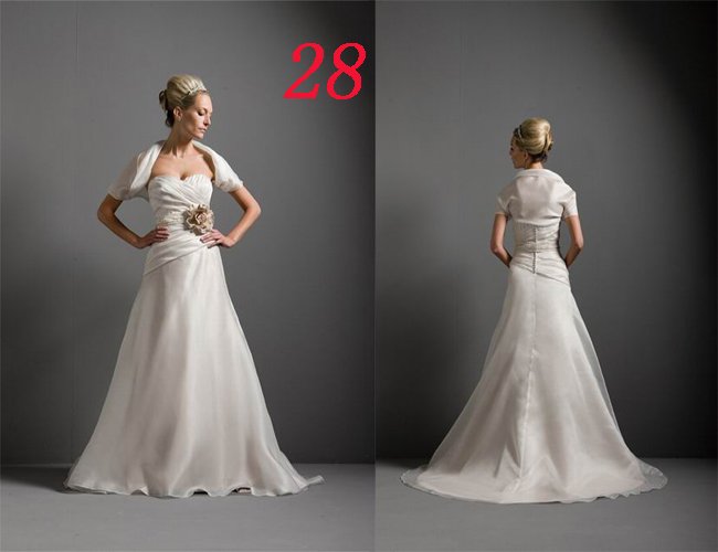 Sexy A LINE STYLE Wedding Dress Bridesmaid Bridal Gown Custom