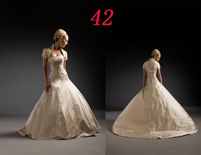 Sexy A LINE STYLE Wedding Dress Bridesmaid Bridal Gown Custom