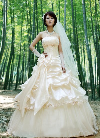 Sexy A LINE STYLE Wedding Dress Bridesmaid Bridal Gown Custom