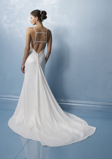 Sexy A LINE STYLE Wedding Dress Bridesmaid Bridal Gown Custom
