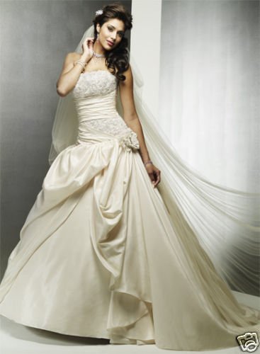 HOT Sexy Corset STYLE Wedding Dress Bridesmaid Bridal Gown Custom