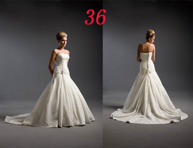 HOT Sexy Corset STYLE Wedding Dress Bridesmaid Bridal Gown Custom
